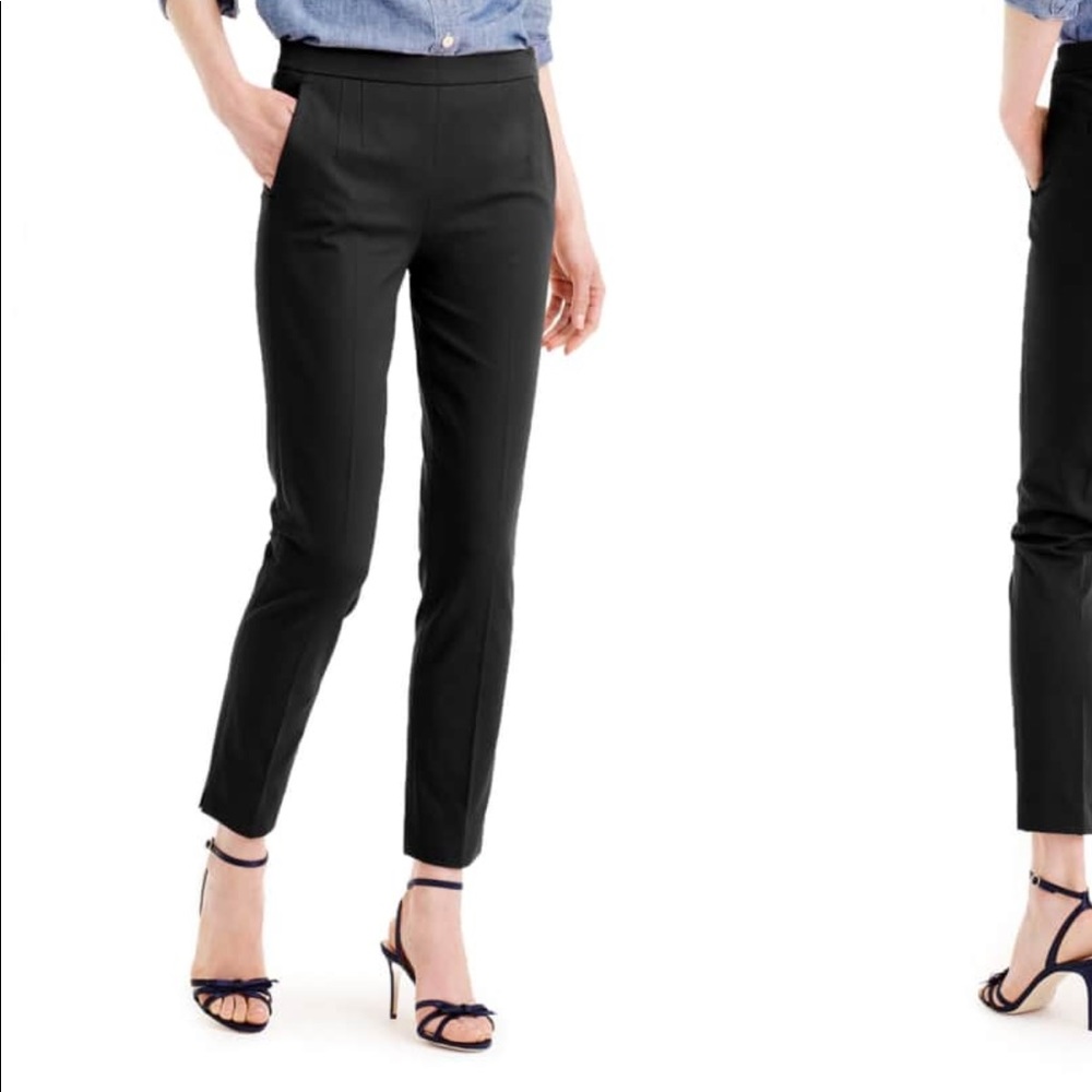 J Crew Black Martie Pant size 4